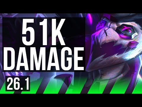 SHACO vs KINDRED (JGL) | 51K damage | EUW Diamond | 26.1