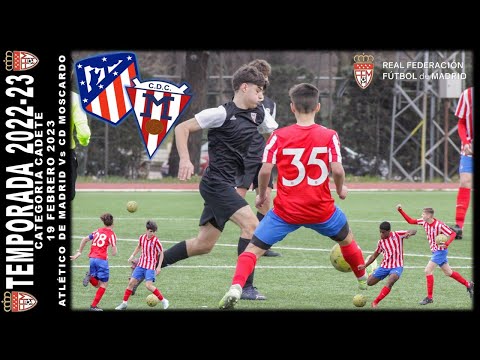 Atlético de Madrid Vs CD Moscardó - Liga Cadete 2023 - Alvaro Ruiz Hernandez
