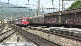 preview picture of video 'Trafic ferroviaire à Olten'