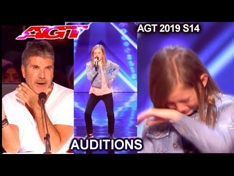 Ansley Burns Aretha's “Think”  Acapella  Simon STOPS 1st time | America's Got Talent 2019 Audition