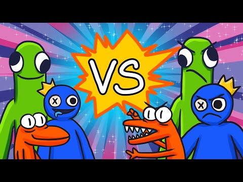 Rainbow Friends ale to my jesteśmy Rainbow Friends! 🌈🌈 • ROBLOX