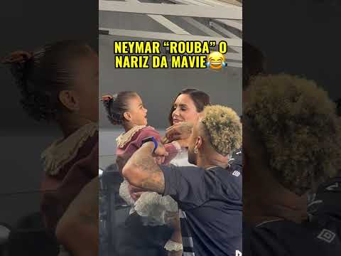 NEYMAR E MAVIE! FICOU BRAVA NO FINAL
