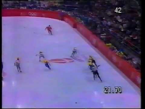5000m Mens Short Track Relay Final - 1992 Albertville Winter Olympic Games