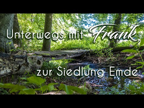 Unterwegs mit Frank zur Siedlung Emde