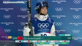 Oldham, Eileen Gu & Gremaud top in Big Air qualifiers | Freestyle Skiing 2026 Winter Olympic Games