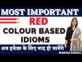 IDIOMS PHRASES RED IDIOM ENGLISH GRAMMAR BANK EXAMS NIMISHA BANSAL