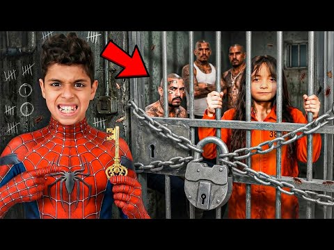 سبيدرمان قرر الهروب مع صديقته من السجن 🕷️😍 شوفوا شنو وقع ... 🔥😱