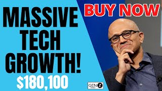 HUGE Tech Revenue Growth! Microsoft & Google A BUY After Earnings?