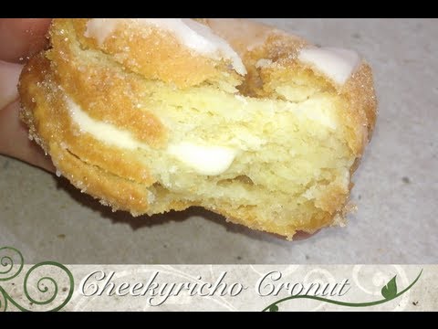 How to make Cronuts and Croissants at home Video Recipe cheekyricho