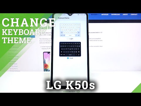 How to Change Keyboard Theme in LG K50S – Refresh Keyboard Look