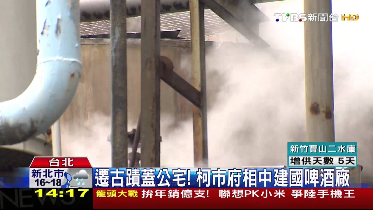 遷古蹟蓋公宅! 柯市府相中建國啤酒廠