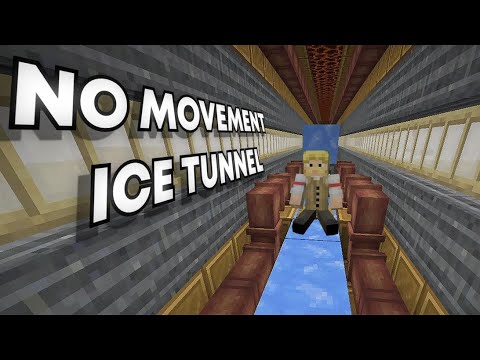 No Movement Ice Tunnel Minecraft Create Mod