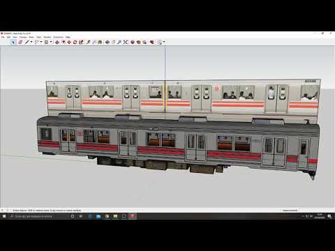 Making a Tokyu 8090/8590 Series for Trainz - Part 10 ("KMP" car)