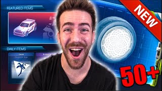 This Update Changes Everything In Rocket League (50+ Blueprint Opening, Item Shop, Archiving Items)