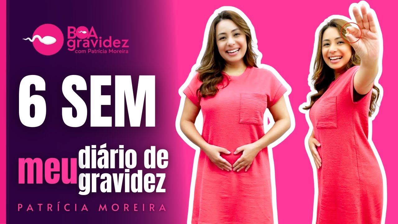 6 SEMANAS DE GESTAÇÃO | Exame de Beta hCG, Sintomas e Alterações | DIÁRIO DE GRAVIDEZ Bebê Arco-Íris