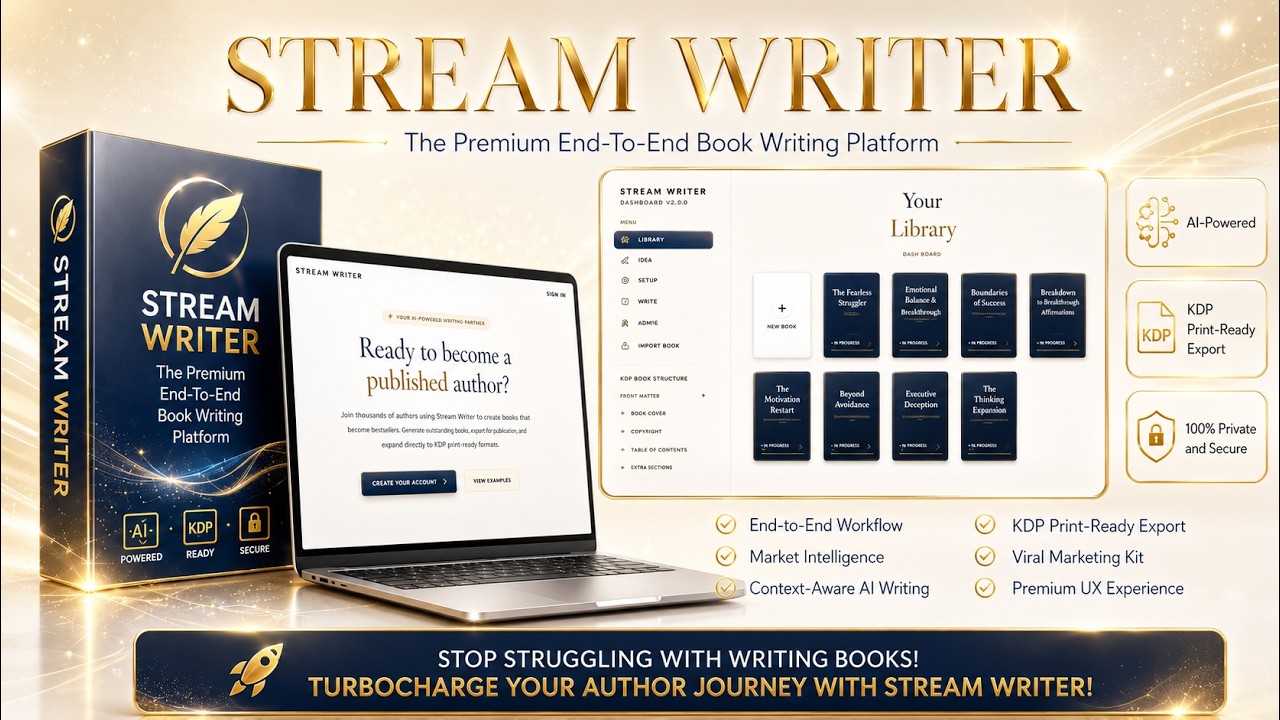 Stream Writer Demo Video — Click To Play