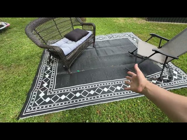 Best Water-Resistant Outdoor Rug for Rain - close-up view