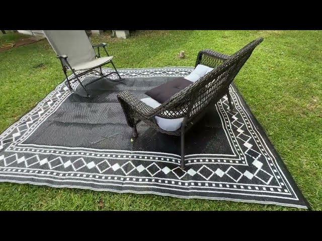 Best Water-Resistant Outdoor Rug for Rain - product in use