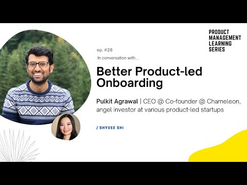 Better Product Led Onboarding with Pulkit Agrawal - YouTube