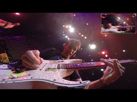 Steve Vai exclusive GoPro Guitar Cam view live from 2014 in Tokyo