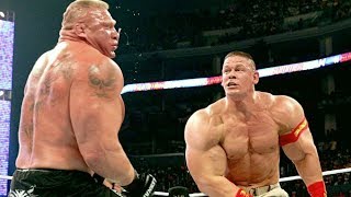 John Cena vs Brock Lesnar | Fights and Training