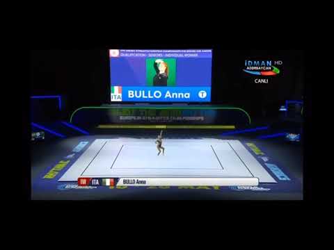 BULLO Anna (ITA) - SENIORS IW Aerobic Gymnastics European Championships 2019