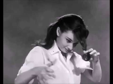 Test de vestuario de Audrey Hepburn para "Vacaciones en Roma" ("Roman Holiday" costume test)