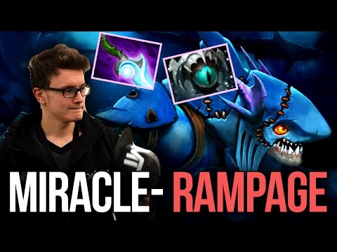 Liquid.Miracle- 9292MMR Slark Rampage Master Dota 2