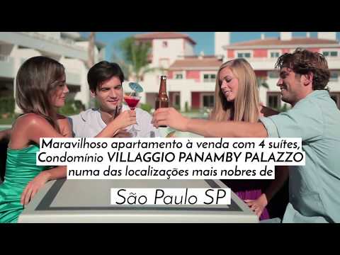 Maravilhoso apartamento à venda com 4 suítes, Condomínio VILLAGGIO PANAMBY PALAZZO  em São Paulo SP