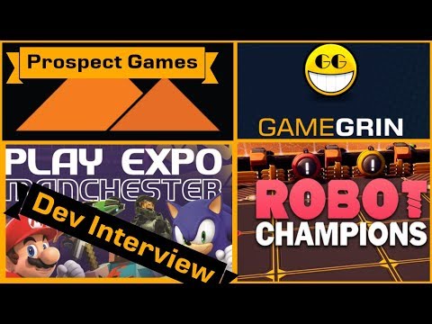 Interview - Prospect Games - Robot Champions, Terrawurm, Unbox - PLAY Expo Manchester