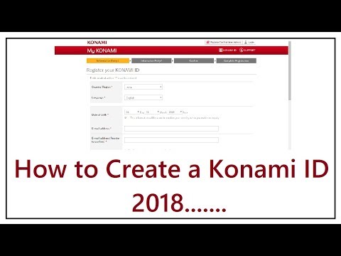 Konami Id Sign In Detailed Login Instructions Loginnote