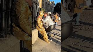 Who said statue are not fun🤣.#valentinethestatue