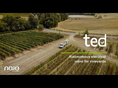 #Ted -  2020 - New version Autonomous electrical robot for vineyard