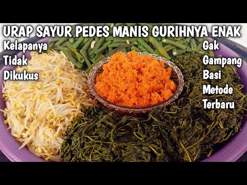 RESEP URAP SAYUR YANG ENAK DAN TIDAK MUDAH BASI