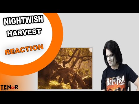TENOR REACTS TO NIGHTWISH - HARVEST (OFFICIAL LYRIC VIDEO)