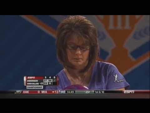 2011 2012 WSOB WBT Womens Final Match: Sandra Andersson vs Carolyn Dorin-Ballard part 1