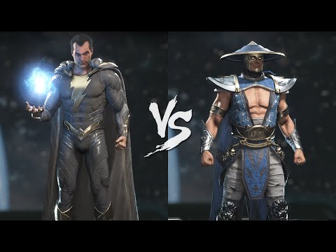 Injustice 2 - Black Adam vs Raiden