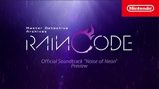 Nintendo Master Detective Archives: Rain Code – Noise of Neon anuncio