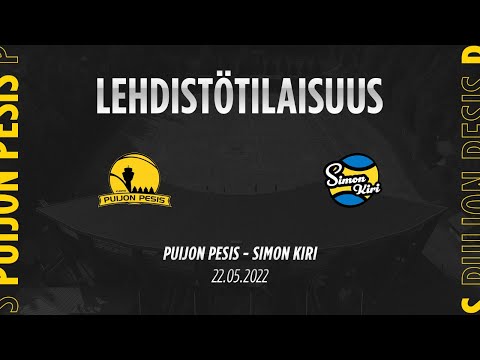 22.05.2022 Lehdistötilaisuus Puijon Pesis - Simon Kiri