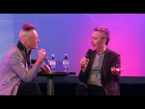 Jim Reid discussing the early days of The Jesus and Mary Chain with John Robb at Rockaway Beach 2020