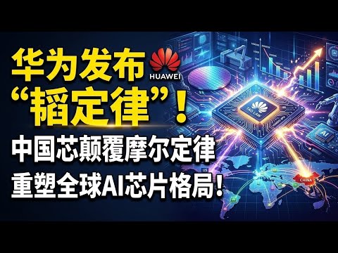 华为发布&ldquo;韬定律&rdquo;！中国芯颠覆摩尔定律，重塑全球AI芯片格局！Huawei's &tau; Law: Overturning Moore's Law & Reshaping AI Chips!