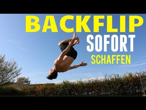 So schaffst du SOFORT einen Backflip!