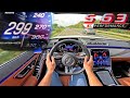 NEW Mercedes AMG S63 E PERFORMANCE TOP SPEED On AUTOBAHN