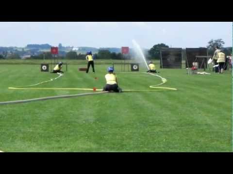 8. kolo KHL Krchleby 8.9. 2012, útok SDH Vlastějovice - ženy