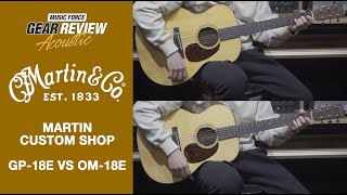 Video thumbnail for Martin Custom Shop GP-18E Mulberry VS Martin Custom Shop OM-18E Mulberry review (No Talking) by Music Force Official