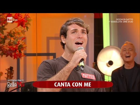 Canta con me con Manuela Villa su "Bandiera gialla" - BellaMa' 01/10/2025