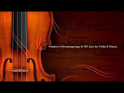 Schubert: Schwanengesang, D. 957 ("Swan Song"), arr. for Violin & Piano