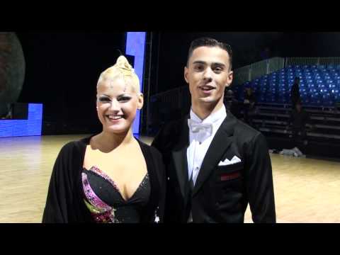 Kruglov Igor - Scherbina Olga, Interview at Champions Cup 2010
