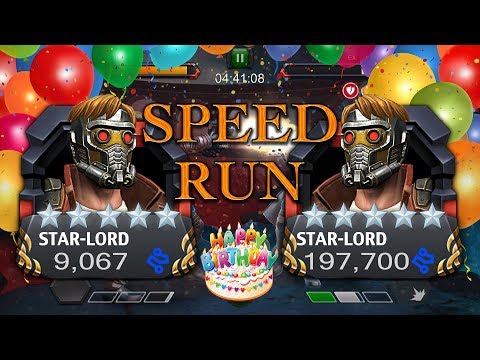 Star Lord Vs. Labyrinth Star Lord Fastest Solo??? [BIRTHDAY SPECIAL] | Marvel: Contest of Champions