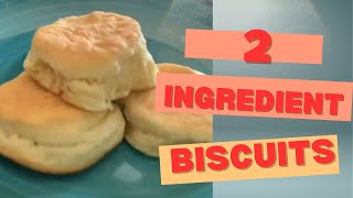 Easy 2 Ingredient Biscuits!